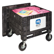 Spill Kit, 108 gal Volume Absorbed per Kit, Not Applicable Capacity, Chest, Black, 200