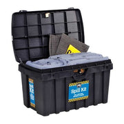 Spill Kit, 38 gal Volume Absorbed per Kit, Not Applicable Capacity, Chest, Black, 125