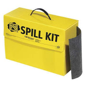 Spill Kit, 4 gal Volume Absorbed per Kit, Box, Yellow, 8