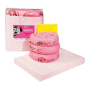 Spill Kit, 5 gal Volume Absorbed per Kit, Not Applicable Capacity, Bag, Clear, 18