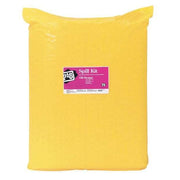 Spill Kit Refill, 5 gal Volume Absorbed per Kit, Not Applicable Capacity, Box, Yellow, 18