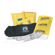 Spill Kit, 23 gal Volume Absorbed per Kit, Not Applicable Capacity, Bag, Black, 74