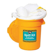 Spill Kit, 13 gal Volume Absorbed per Kit, 20 gal Capacity, Can, Yellow, 30
