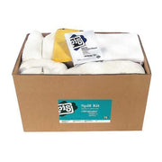 Spill Kit Refill, 74 gal Volume Absorbed per Kit, Not Applicable Capacity, Box, White, 138