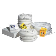 Spill Kit Refill, 39 gal Volume Absorbed per Kit, Not Applicable Capacity, Box, White, 68