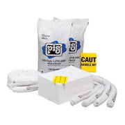 Spill Kit Refill, 40 gal Volume Absorbed per Kit, Not Applicable Capacity, Box, White, 90