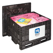 Spill Kit, 108 gal Volume Absorbed per Kit, Not Applicable Capacity, Chest, Black, 200