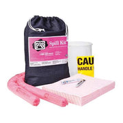 Spill Kit, 6 gal Volume Absorbed per Kit, Not Applicable Capacity, Bag, Blue, 28