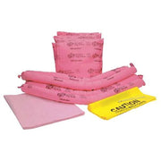 Spill Kit Refill, 11 gal Volume Absorbed per Kit, Not Applicable Capacity, Box, Pink, 29