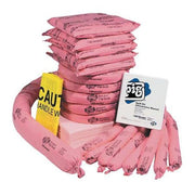 Spill Kit Refill, 39 gal Volume Absorbed per Kit, Not Applicable Capacity, Box, Pink, 76