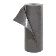Sorbent Roll, 23 gal, 31 in x 100 ft, Bodily Fluids, Gray, Polypropylene
