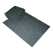 Sorbent Pad, 15 gal, 30 in x 40 in, Bodily Fluids, Gray, 20 PK