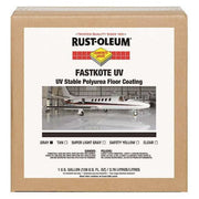 1 gal Floor Coating, High Gloss Finish, Gray, Solvent Base