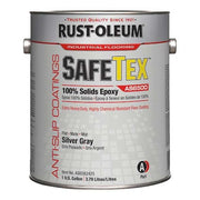 1 gal Floor Coating, Anti-Slip, Gloss Finish, Silver Gray, Solvent Base