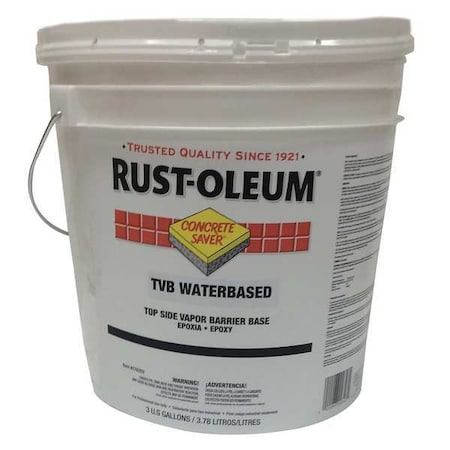 Base Vapor Barrier Primer, Clear, Flat, 59 oz, 250 sq ft/gal
