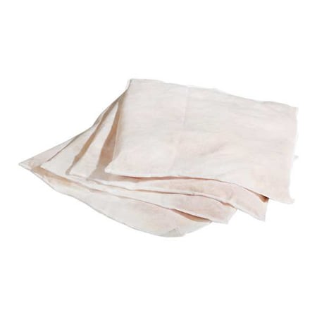 Sorbent Pillow, 1 gal, 12 in x 12 in, Harsh Chemicals, Pink, 4 PK