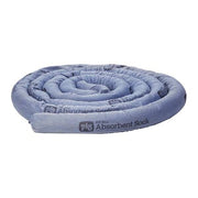 Sorbent Sock, 14 gal, 3 in x 10 ft, Universal, Blue, 8 PK