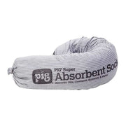 Sorbent Sock, 24 gal, 3 1/4 in x 21 in, Universal, Gray, 48 PK