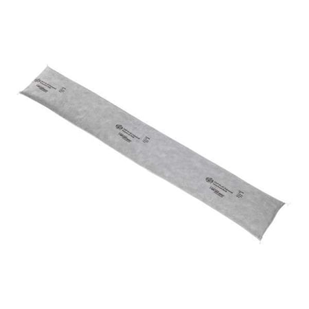 Sorbent Sock, 12 gal, 6 in x 48 in, Universal, Gray, 6 PK