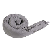 Sorbent Boom, 30 gal, 3 in x 48 in, Universal, Gray, 40 PK
