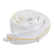 Sorbent Boom, 24 gal, 5 in x 10 ft, Oil, White, 4 PK