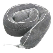 Sorbent Boom, 48 gal, 8 in x 20 ft, Oil, Black, White, 2 PK
