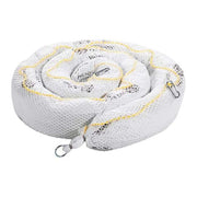 Sorbent Boom, 24 gal, 5 in x 10 ft, Oil, White, 4 PK