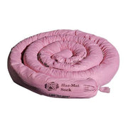 Sorbent Sock, 12 gal, 3 in x 10 ft, Acids, Bases, Unknowns, Pink, 6 PK