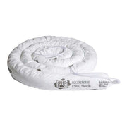 Sorbent Sock, 15 gal, 3 in x 10 ft, Oil, White, 6 PK