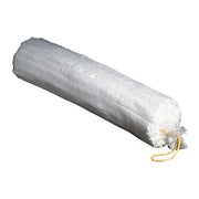 Sorbent Sock, 20 gal, 8 in x 30 in, Oil, White, 6 PK
