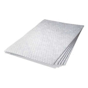 Sorbent Pad, 2 gal, Oil, White, 5 PK