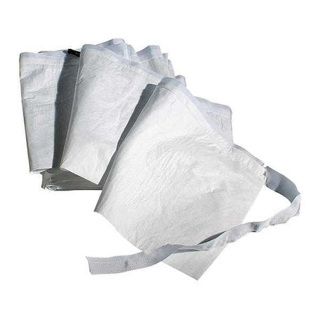 Sorbent Blanket, 4 gal, 17 in x 50 ft, Oil, White