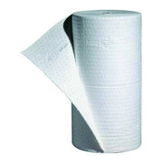 Sorbent Roll, 40 gal, 30 in x 150 ft, Oil, White, Polypropylene
