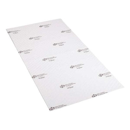Sorbent Pad, 7 gal, 29 in x 58 3/4 in, Oil, White, 6 PK