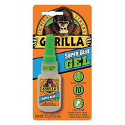 Adhesive, Super Glue Gel Series, White, 10.1 oz, Cartridge