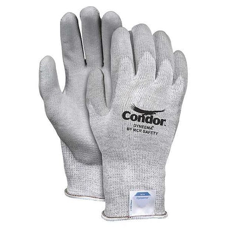 Cut Resistant Coated Gloves, Cut Level A5 ,Dipped ,Polyurethane ,Smooth ,XL 1 PR