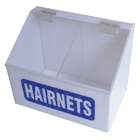 Hairnet Dispenser,Acrylic,White