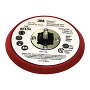 Low Profile Dsc Pad,Silver Face,Red Foam,5inx3/8in,10/pk