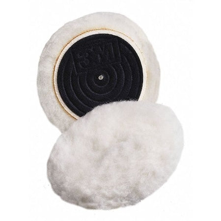 Low Lint Knit II Buffing Pad,3in 1/2in Pile Ht,50/pk