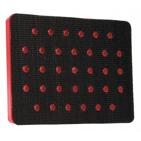 Cln Sndng Pad 20435,3inx4inx1/2in 33Holes Red Foam,10/pk