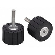 Rubber Slotted Expander Whl,1-1/2inx1in 1/4 Shank,1/pk