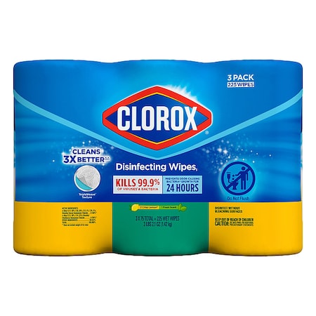 Bleach Free Wipes, Citrus Blend