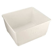 Stack & Nest Storage Tote, 108 gal, 40-3/4 in L x 37 in W x 20-3/4 in H, White, Polyethylene