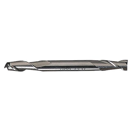 2-Flute Cobalt 8% Square Double End CenterCut CTD HMDC-2 Bright 9/64x3/16x0.4062x2-1/4