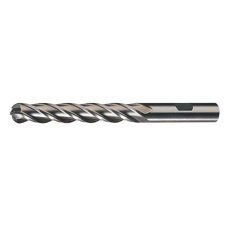 4-Flute HSS Ball Nose Single End MIll Cleveland HG-4B Bright 3/8x3/8x1-1/2x3-1/4