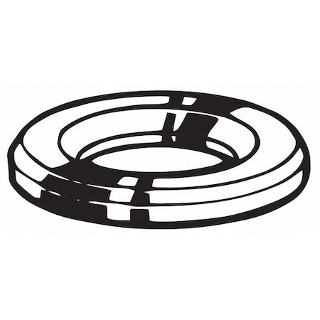 Flat Washer, For Screw Size M16 ,Steel Black Oxide Finish, 200 PK