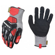 Cut Resistant Impact Coated Gloves, Cut Level A5 ,Nitrile ,Sandy ,S 1 PR