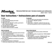 Instruction Sticker, English/Spanish, PK10