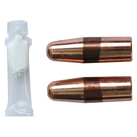 Spot Welding Tip Kit, No. 2 MT Pointed
