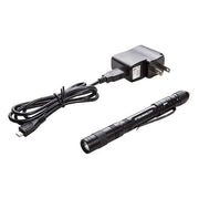 Rechargeable 70 Lumen Black Pen Light